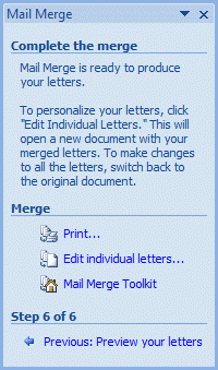 mail merge toolkit free
